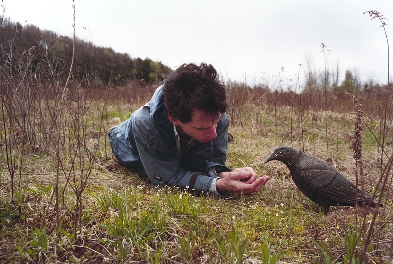 Dan with Bird, 2002, c-print 
