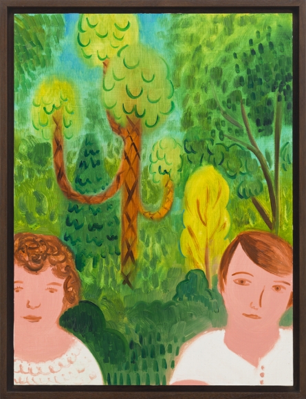 Untitled, 2015, oil on masonite