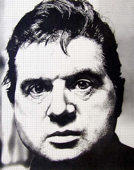Francis Bacon, 2003, graphite on paper