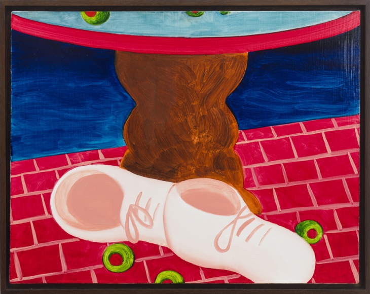 Untitled, 2015 oil on masonite
