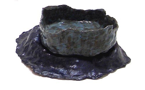 Sea and Sky Bowl, 2005, glazed ceramic