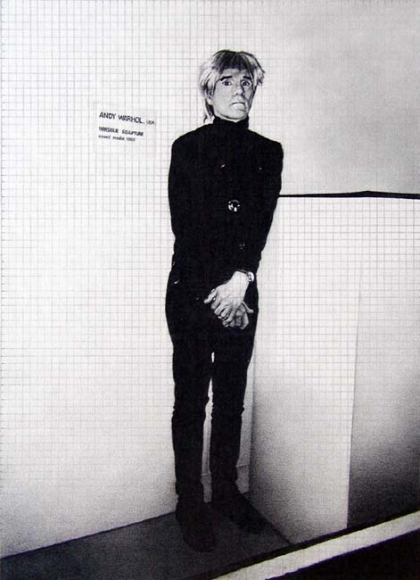 Andy Warhol, 2003 , graphite on paper