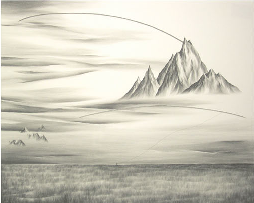 Robyn O'Neil , Holding onto the World, 2008