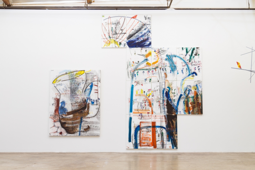 Auto-Correct: Despina Stokou - Peter Shire, installation view at 2405 Glover Place, Los Angeles, CA 