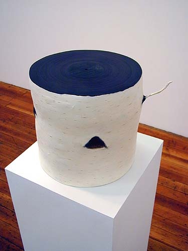 Siren - Roxy Music, 2002, resin, styrofoam, oil paint