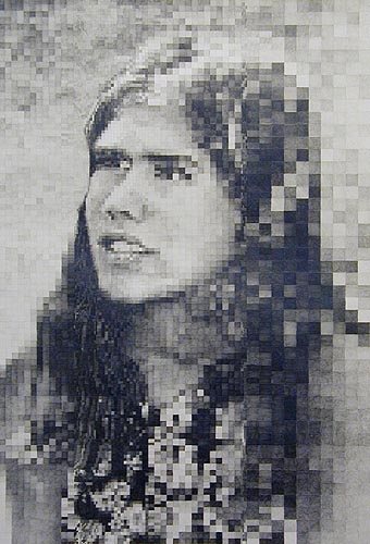 \\\, 2003, graphite on paper