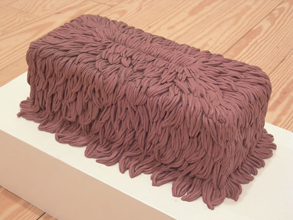 Lapdog, 2005, resin, paint
