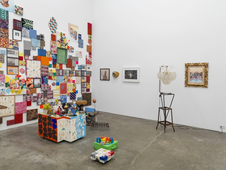 Nancy Shaver, Dress the Form, installation view at Derek Eller Gallery, New York