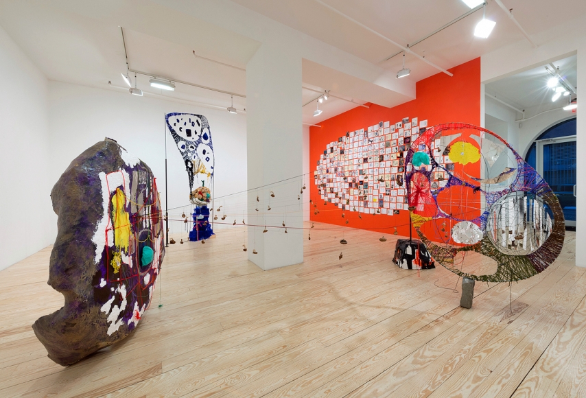 Self-Reflexive Narcissistic Supernova, 2013 (foreground)