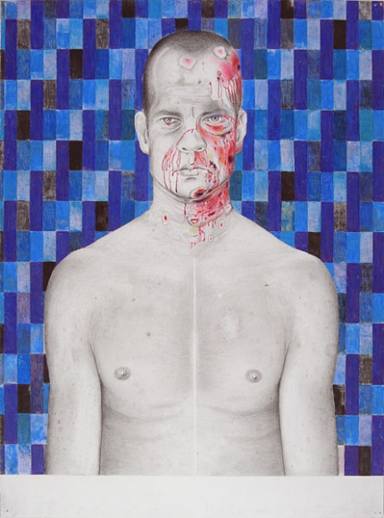 Inevitable, 2007 , color pencil and graphite on paper