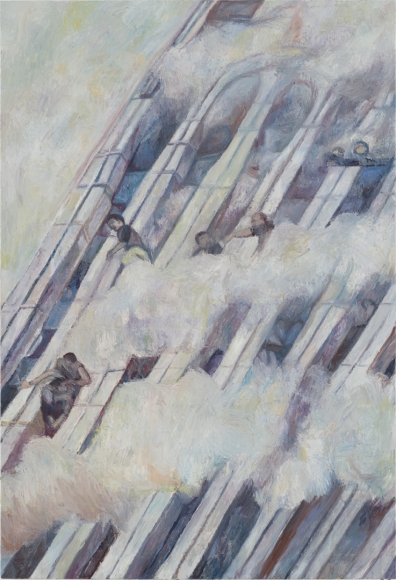 Compassion for Those in the Towers, 2007, oil on linen