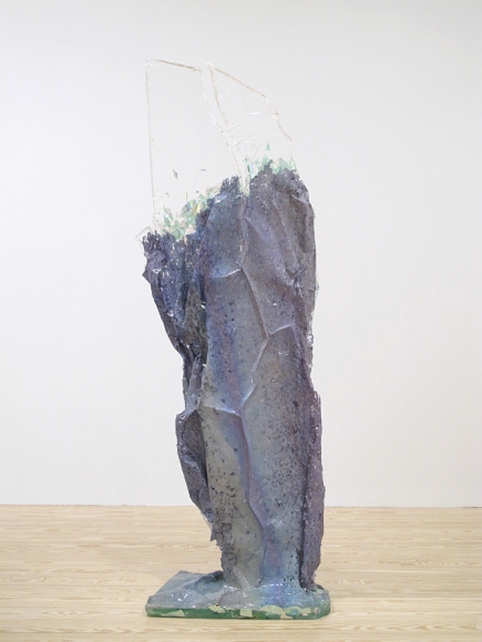 New Pilgrim II, 2011, plexiglas, UV epoxy resin, archival inkjet print, compact discs, acrylic process ink