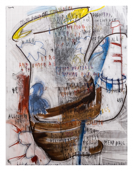 Despina Stokou, On Top of Spaghetti (Vase), 2015