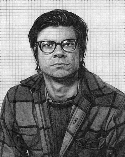 Robert Smithson, 2004, graphite on paper