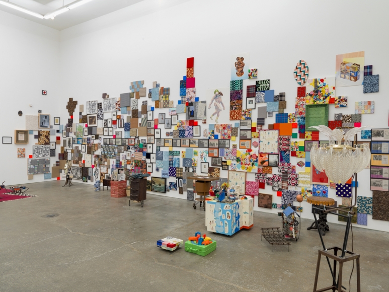 Nancy Shaver, Dress the Form, installation view at Derek Eller Gallery, New York