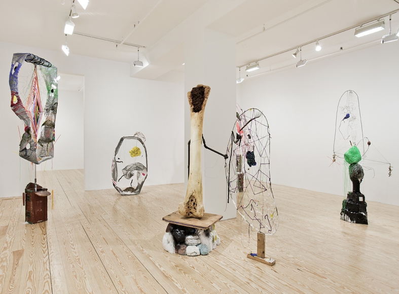 Michelle Segre, Lost Songs of the Filament, installation view at Derek Eller Gallery, New York 