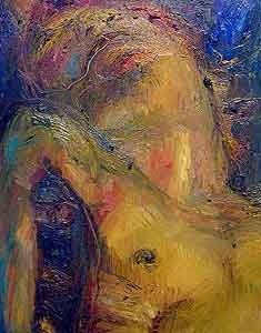 Pieta (Pt. 1), 2001, oil on linen
