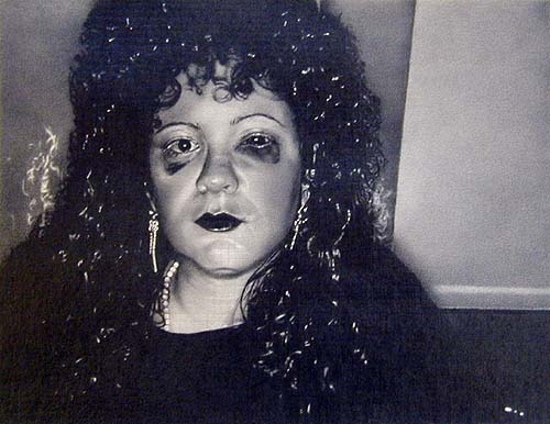 Nan Goldin, 2003, graphite on paper