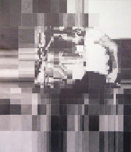 Angel, 2005, graphite on paper