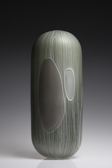 Close Impression, Eel Green with Grey, (tall)