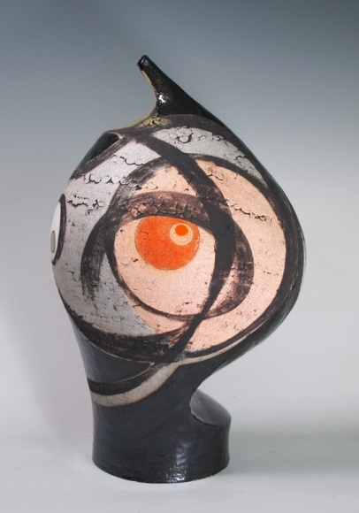 Orange Moon Wrapped In Night
