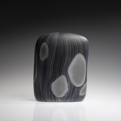 Close Impression, Black with Grey, (square)