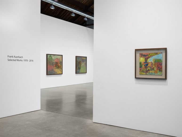 Frank Auerbach Selected Works, 1978-2016