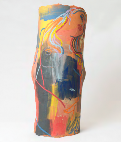 Ghada Amer Lady in Black, 2015