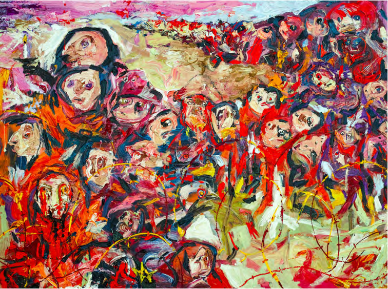 Marwan Sahmarani I Had a Dream III, 2016