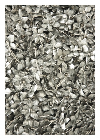 RACHEL LEE HOVNANIAN, Gates of Narcissus: Motherboard Diptych I (detail), 2012