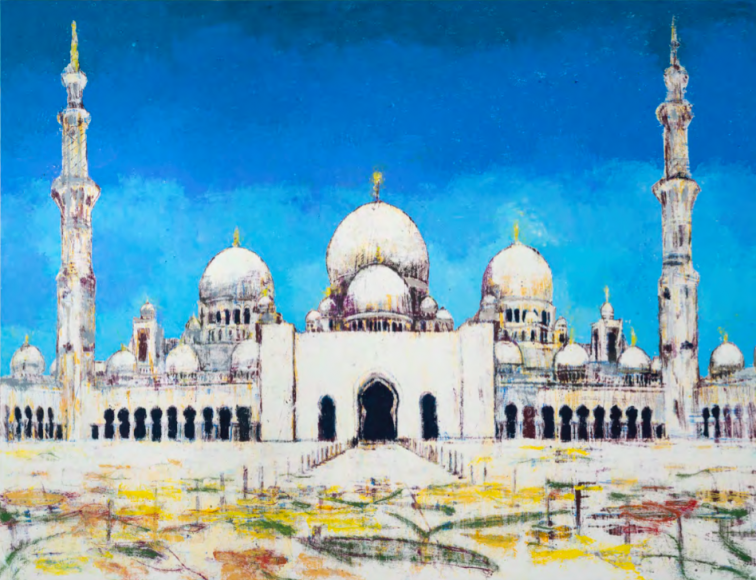 Enoc Perez Sheikh Zayed Mosque, 2017