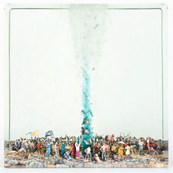 Dustin Yellin Ceremony for the Water, 2017 