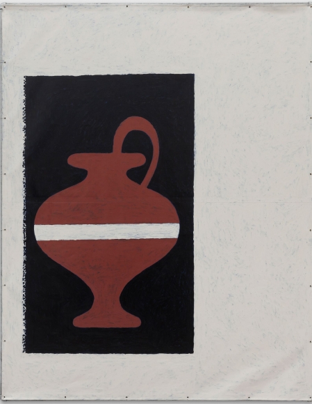 Valentin Carron, Eine Amphore, 2013