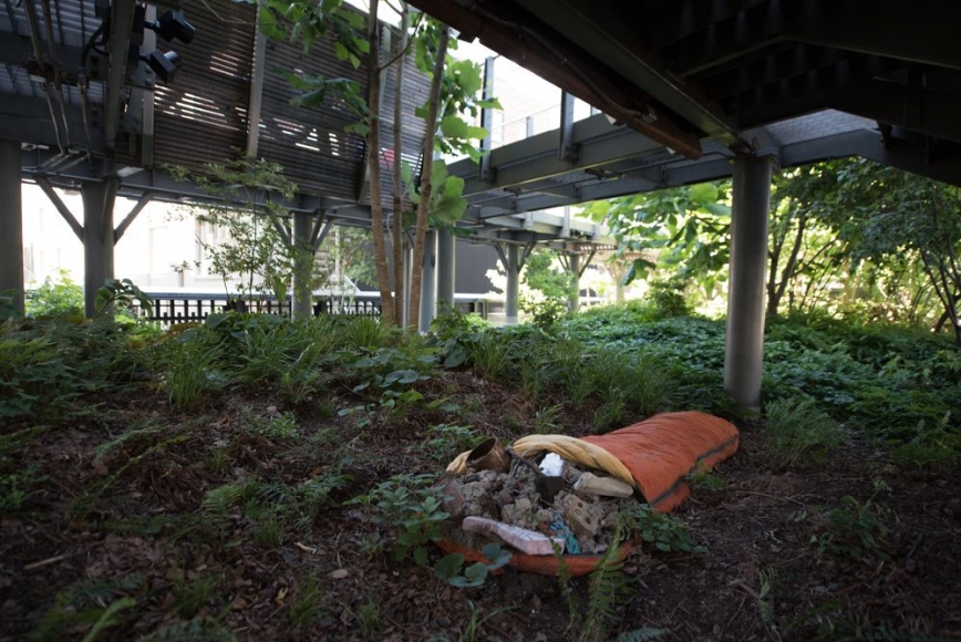 Mike Nelson, Untitled (public sculpture for a redundant space), 2016