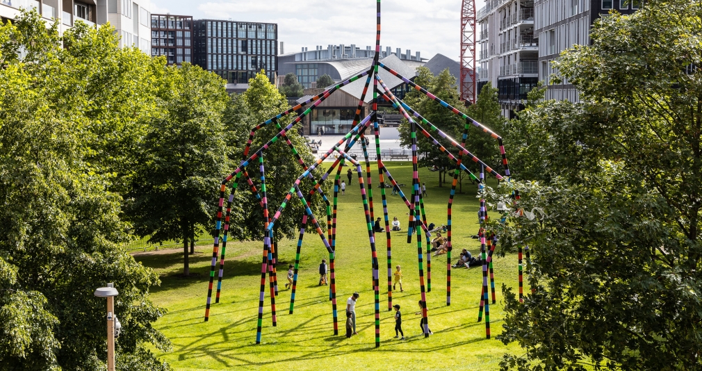 Eva Rothschild, My World and Your World, 2020