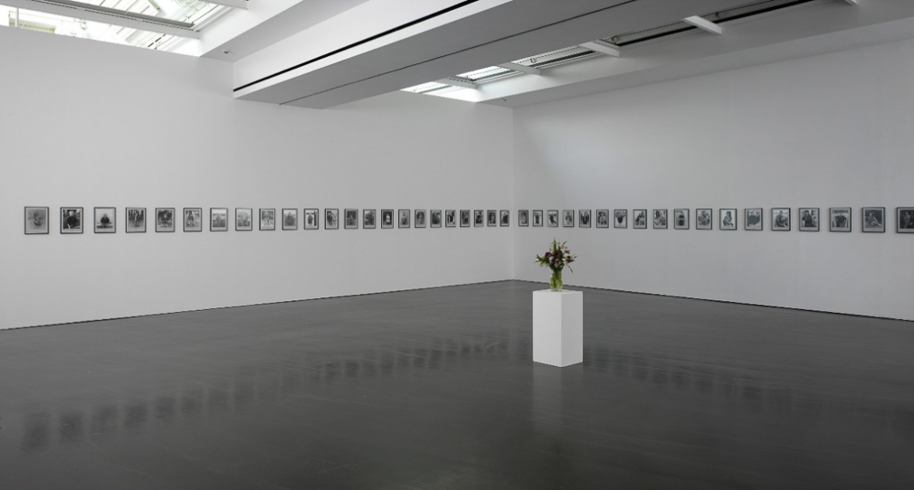 Hans-Peter Feldmann, Installation view: An Art Exhibition, Kunsthalle Düsseldorf, 2010