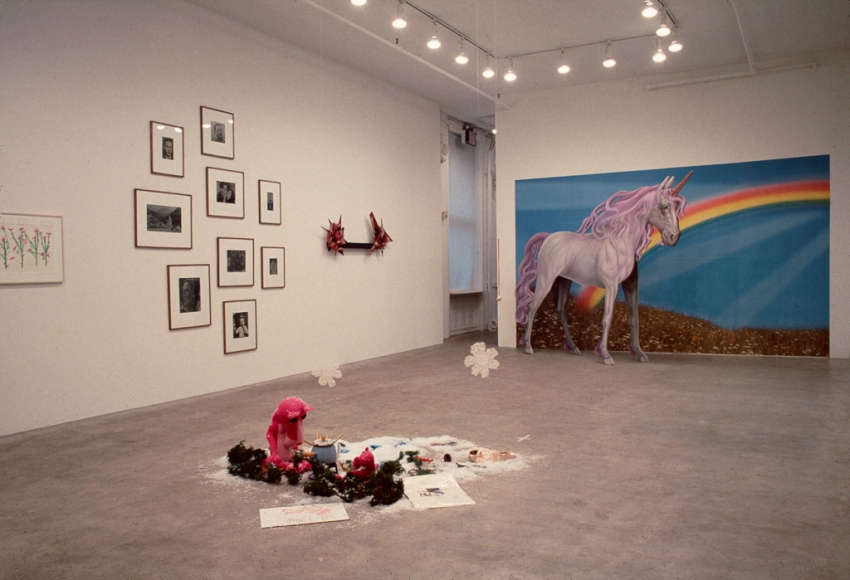 Installation view:, Group Exhibition: David Cabrera, Anne Doran, Andreas Gursky, Larry Johnson, Karen Kilimnik, Liz Larner, Pruitt • Early, Thomas Ruff, Collier Schorr, Karen Sylvester