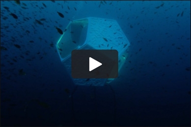 Doug Aitken, Underwater Pavilions (linear), 2016