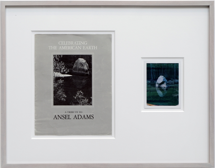 Sam Falls, Untitled (Rock, Merced River, Autumn, Yosemite Valley 1962-2015), 2015