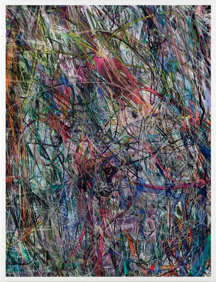 Florian Maier-Aichen, Jon Snow (Lasso Painting#2), 2017