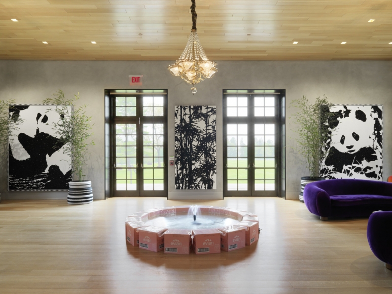 Installation view: Rob Pruitt 50th Birthday Bash, The Brant Foundation Art Study Center, 2015