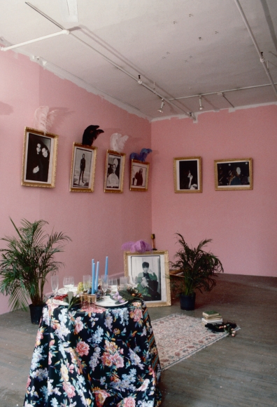 Karen Kilimnik, The Adventure Club, 1993, Installation view: 303 Gallery, New York, 1993