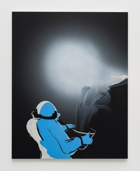 Tala Madani, The cleaner, 2016