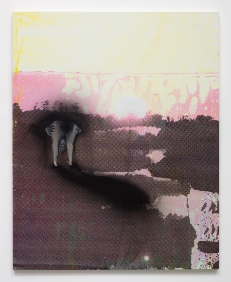 Tala Madani, Black Sun, 2017