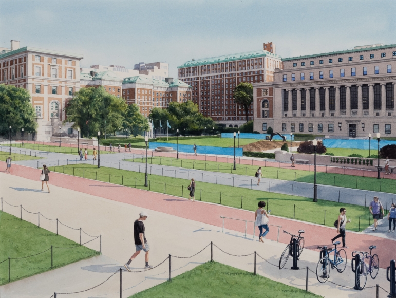 Tim Gardner, College Walk, 2018