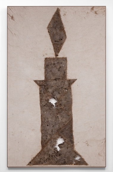 Sam Falls Untitled (Marfa, TX, Candle) 2014