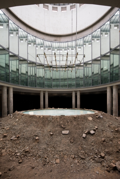 Doug Aitken, Sonic Fountain II, 2013/2015, Installation view Schirn Kunsthalle Frankfurt, 2015