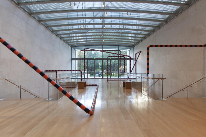 Eva Rothschild, Why Don't You (Dallas), 2012, Installation view: Sightings: Eva Rothschild, Nasher Sculpture Center, Dallas