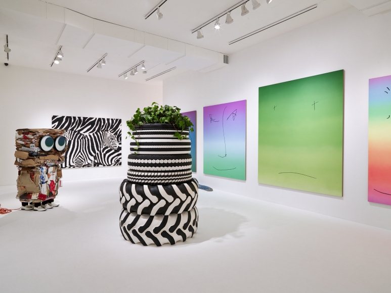 Installation view: Rob Pruitt: An American Folk Artist, Aspen Art Museum, 2013