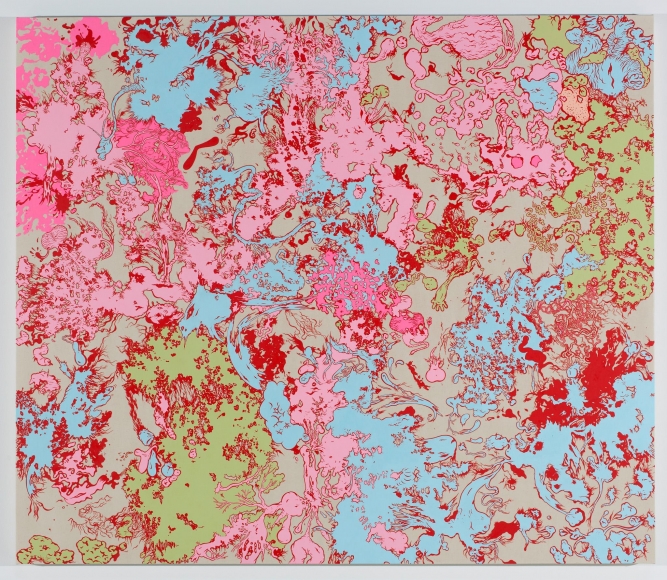 Sue Williams, War of the Testicles, 2010